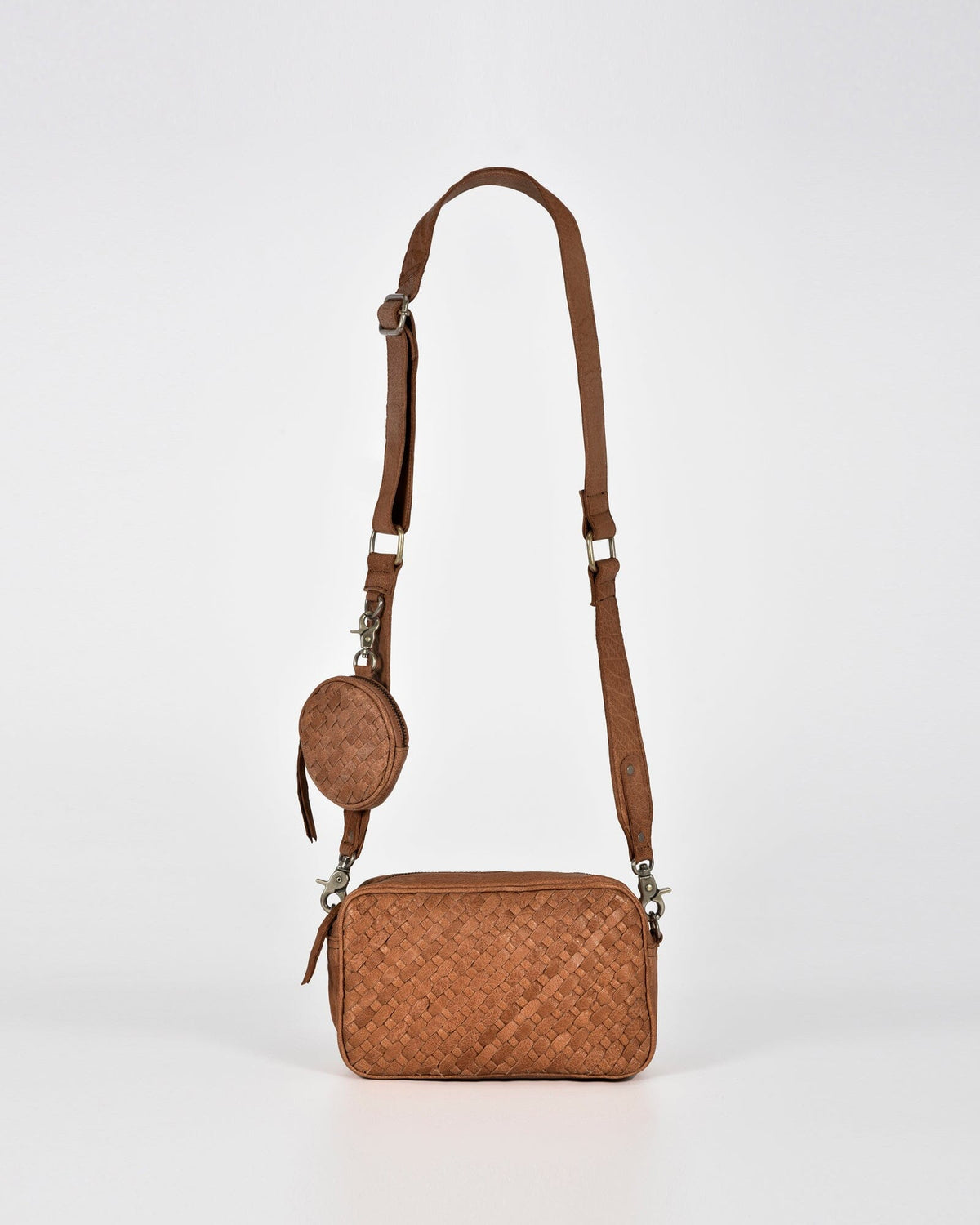 Millner Woven Leather Camera Bag