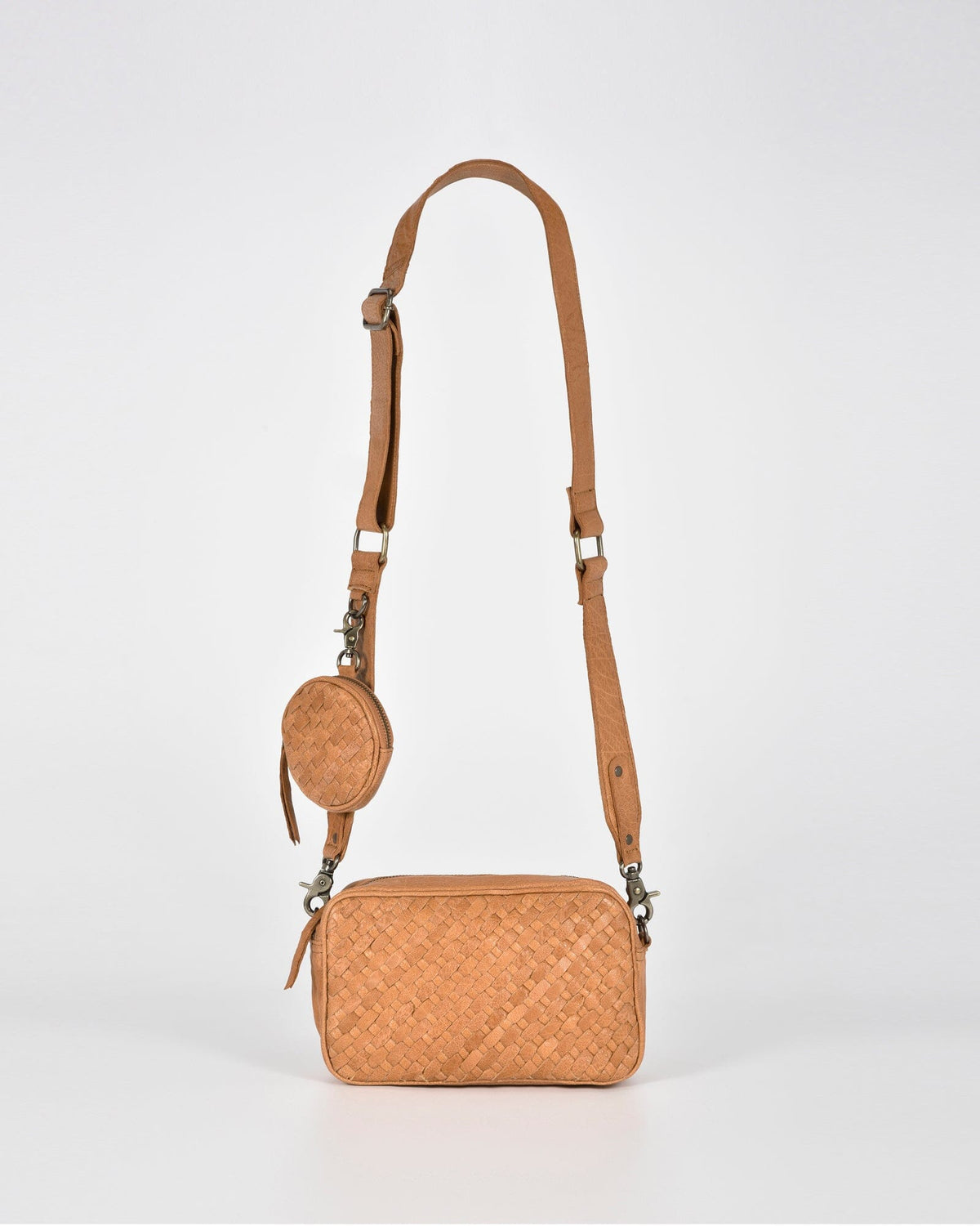 Millner Woven Leather Camera Bag