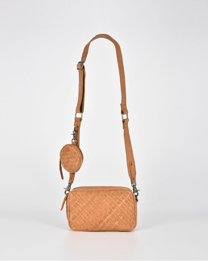 Millner Woven Leather Camera Bag