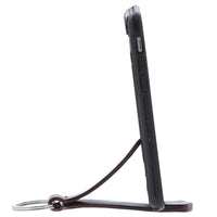 Moby Leather Keyring/ Mobile Stand