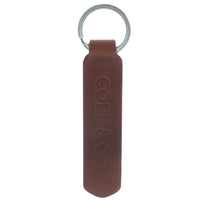 Moby Leather Keyring/ Mobile Stand