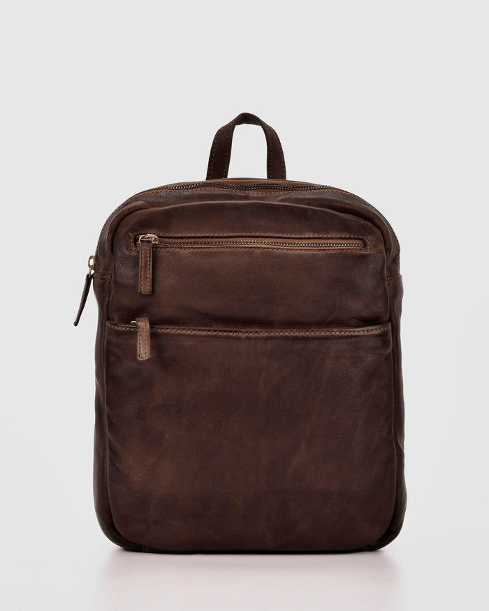 Rocklea Leather Backpack