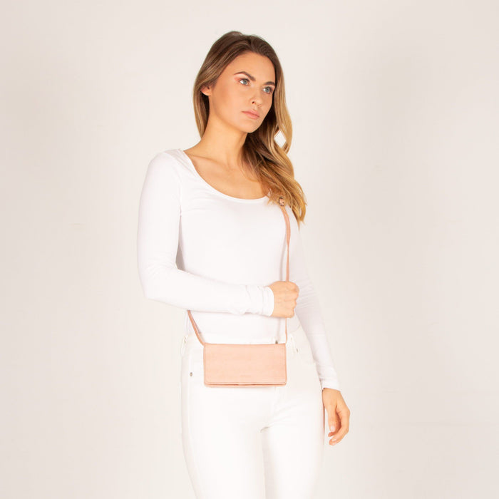Stirling Leather Smart-Phone Wallet Crossbody