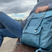 Wentworth Leather Rucksack with Laptop Pocket