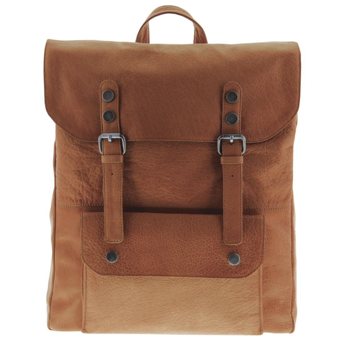 Wentworth Leather Rucksack with Laptop Pocket