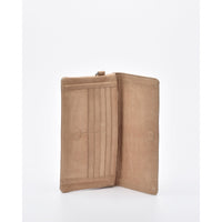Wodonga Soft Leather Fold Over Wallet With Wristlet