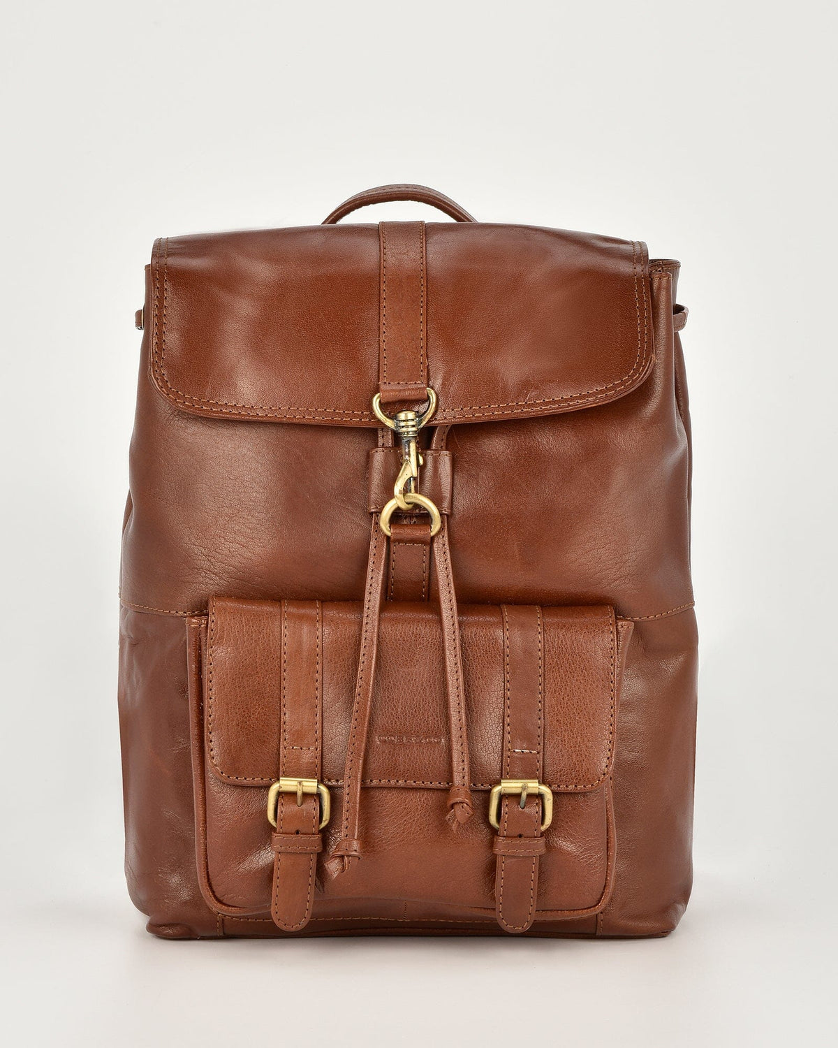 York Large Leather Backpack