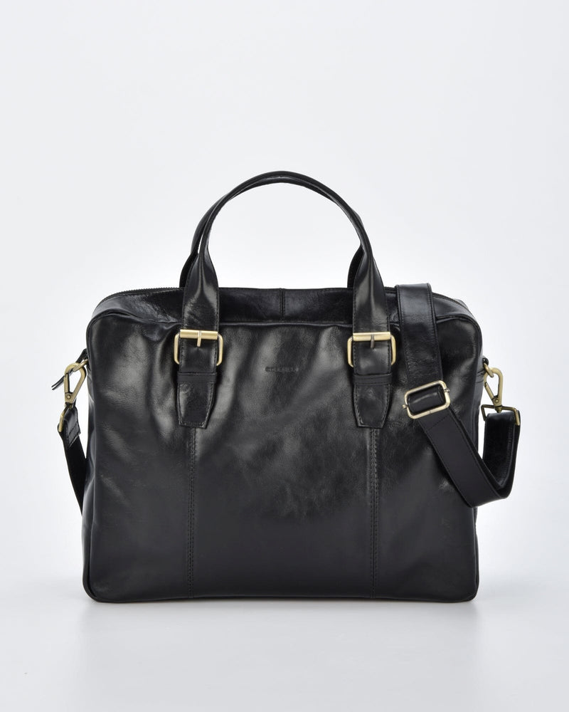 Cobb & Co Malvern leather business satchel