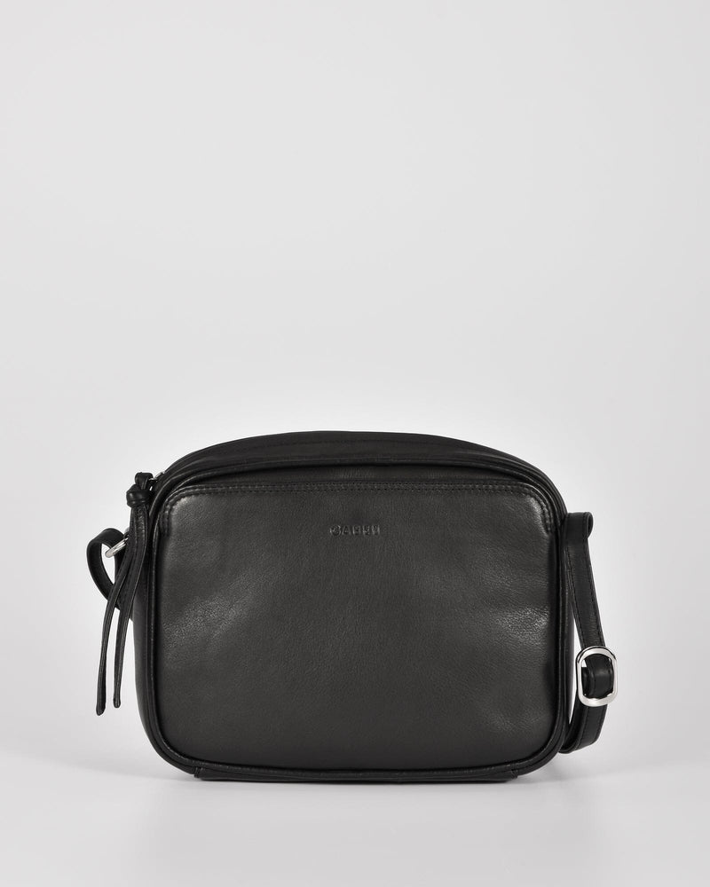 Gabee Darcy leather crossbody bag in black
