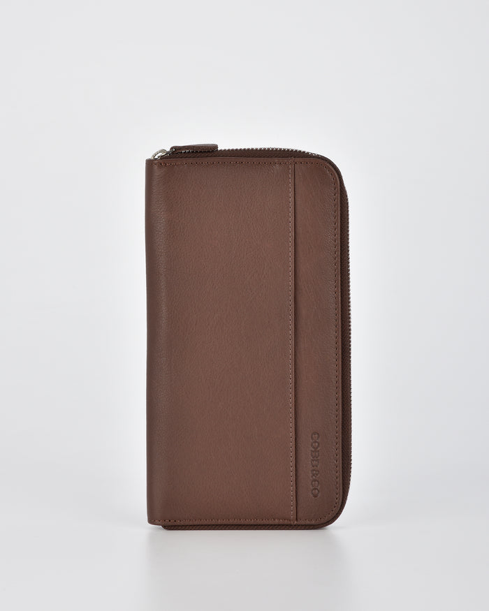 Dayna Leather Passport / Document RFID Wallet