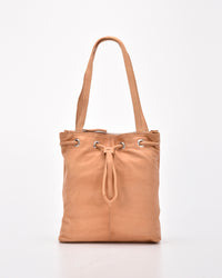 Findon Leather Bucket Bag