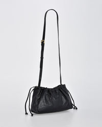 Halley Metallic Drawstring Crossbody