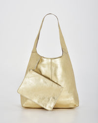 Lynx Metallic Hobo & Matching Coin Purse