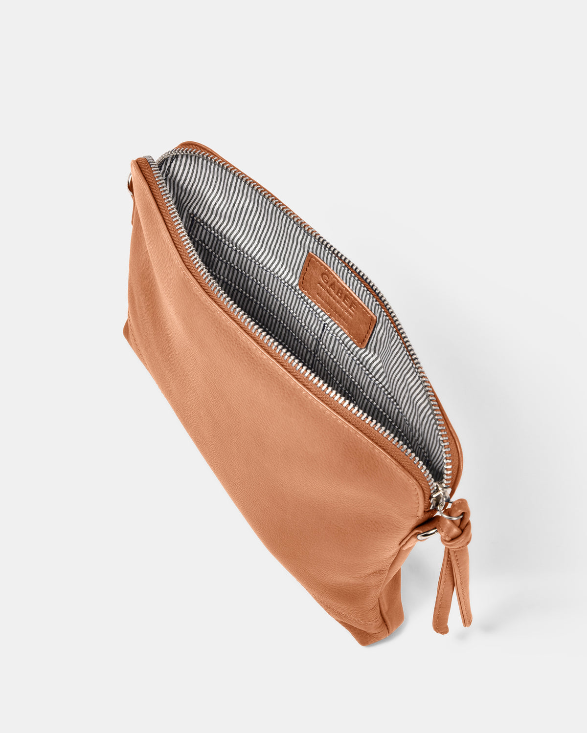 Holly Leather Crossbody Purse 2 in 1 - Camel