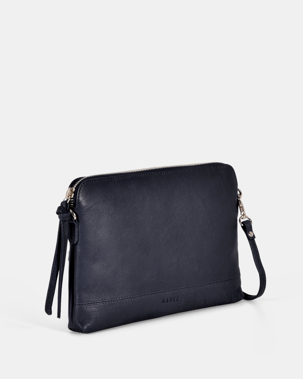 Holly Leather Crossbody Purse 2 in 1 - Navy