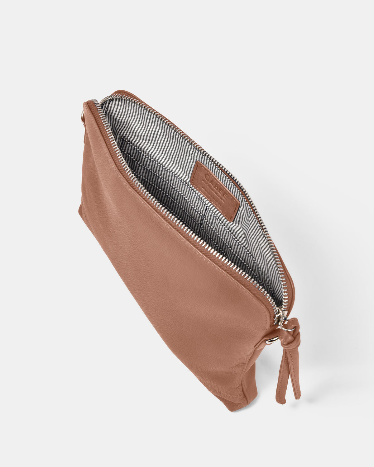 Holly Leather Crossbody Purse 2 in 1 - Taupe