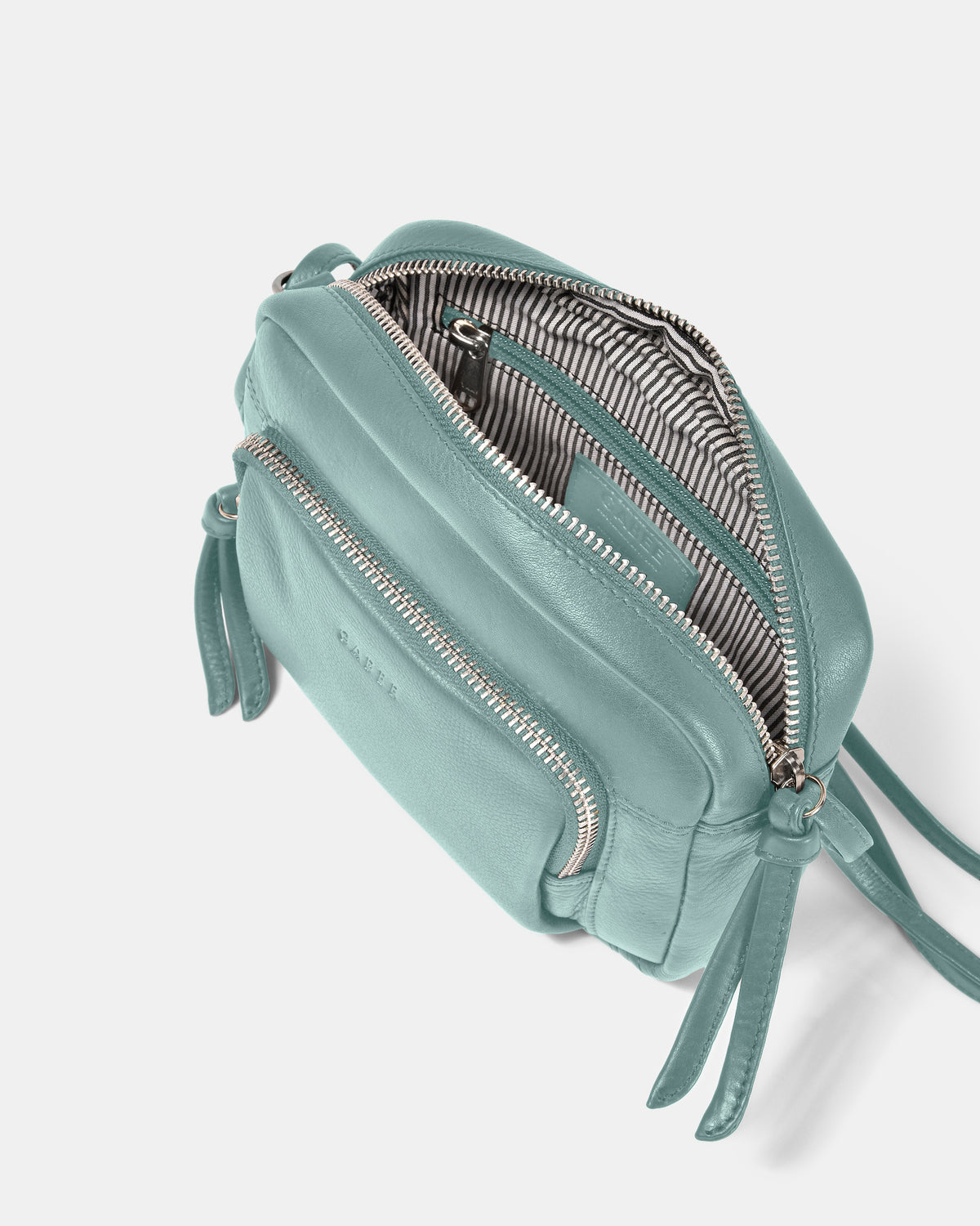 Regan Soft Leather Crossbody - Ocean