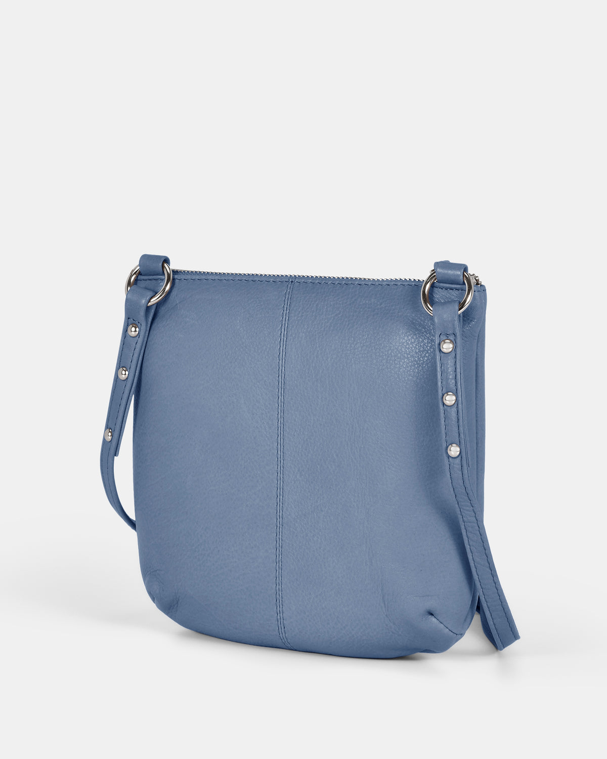 Meadow Soft Leather Pouch Crossbody - Powder