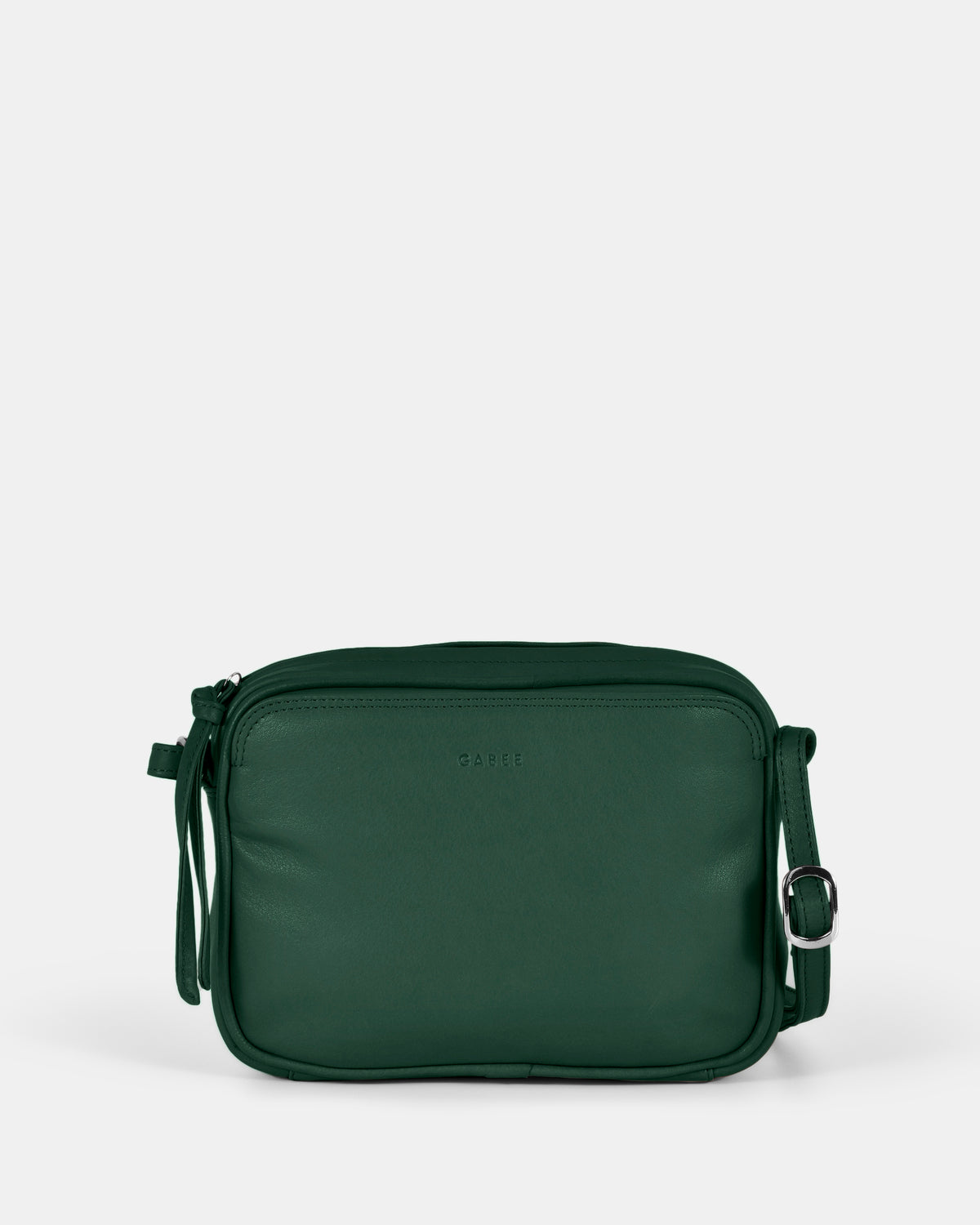 Darcy Leather Crossbody - Forest