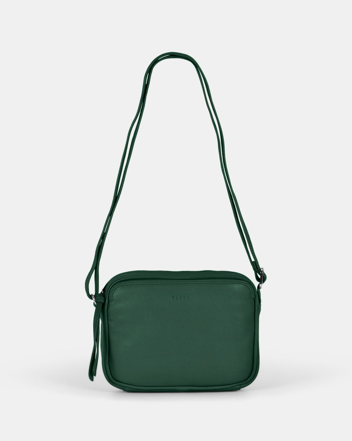 Darcy Leather Crossbody - Forest