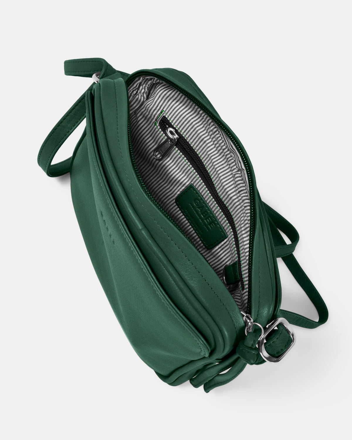 Darcy Leather Crossbody - Forest