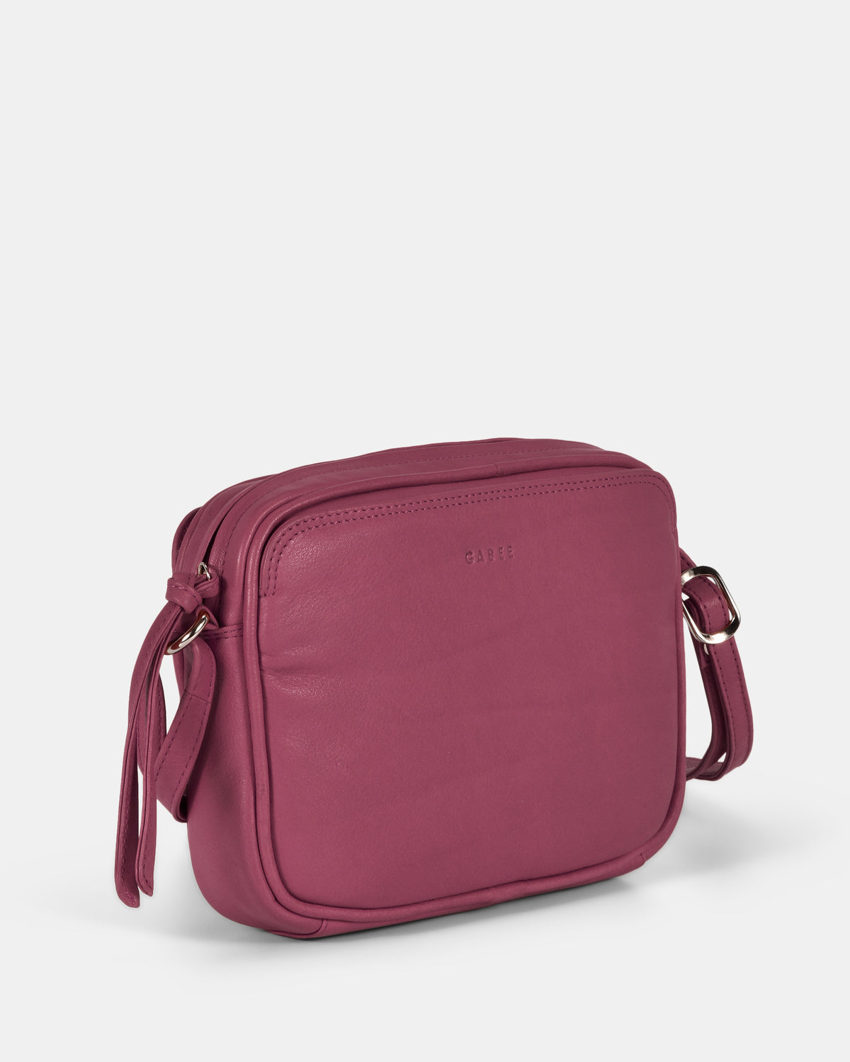 Darcy Leather Crossbody - Mulberry