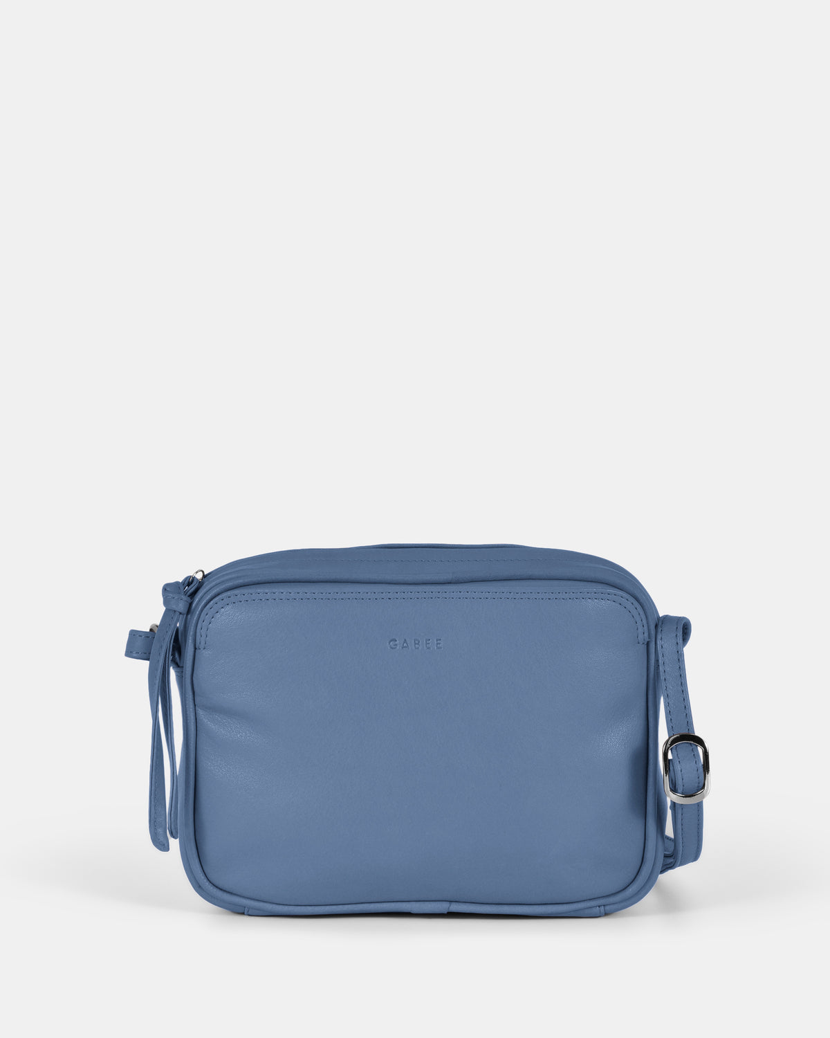 Darcy Leather Crossbody - Powder