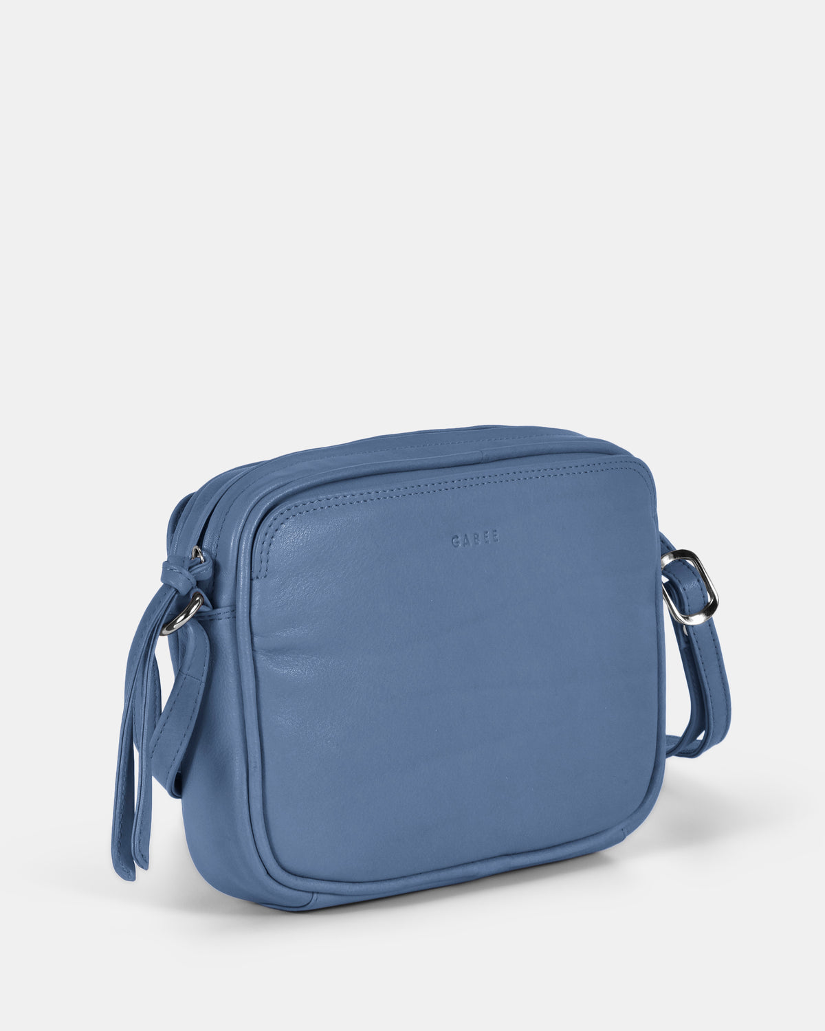 Darcy Leather Crossbody - Powder