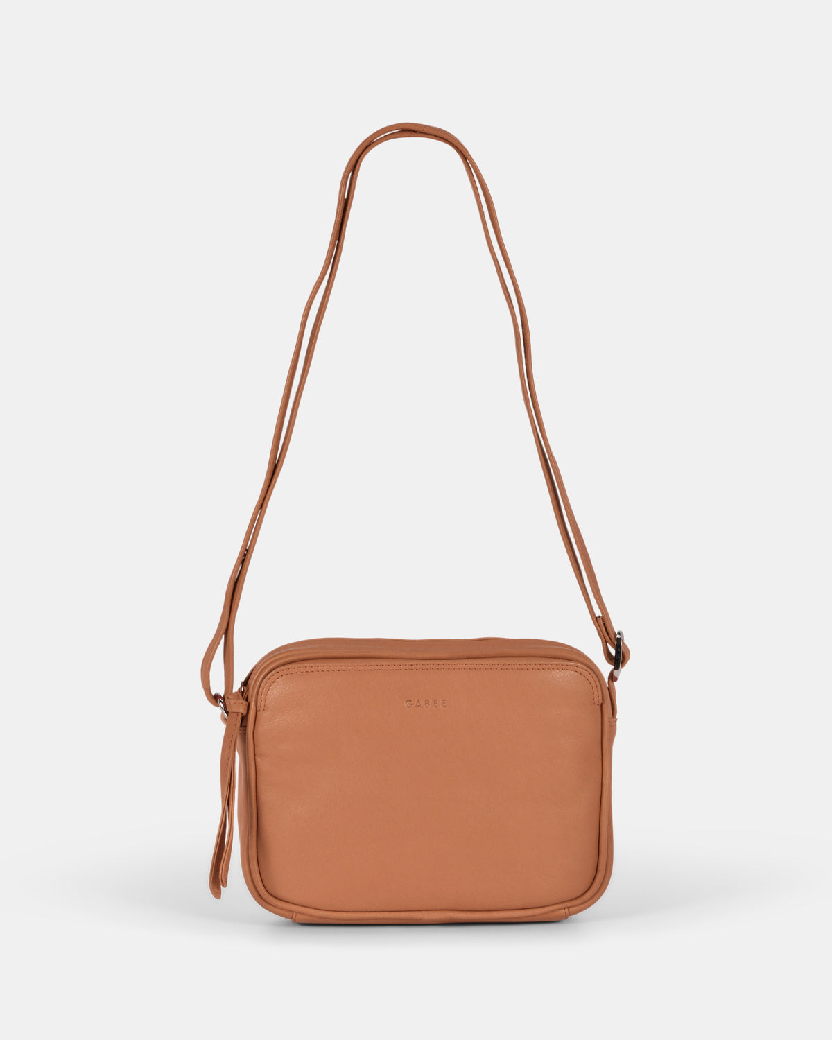 Darcy Leather Crossbody - Tan