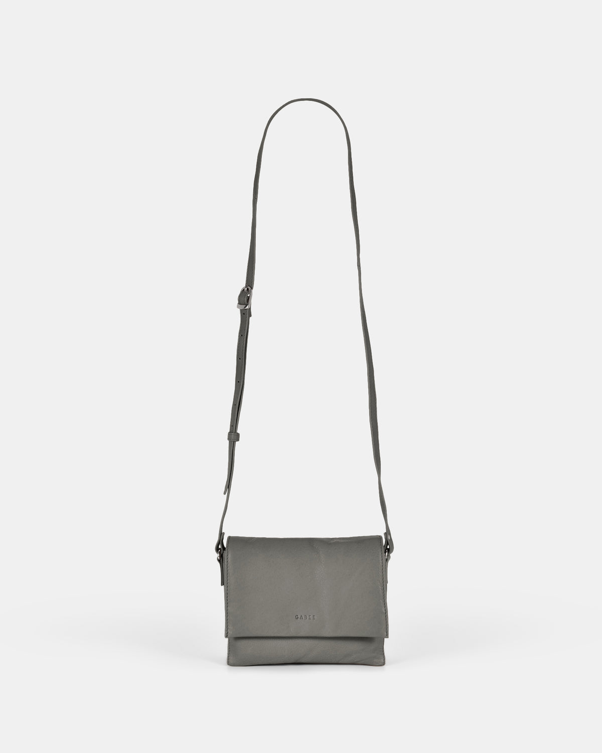 Eloise Leather Crossbody Bag - Denim
