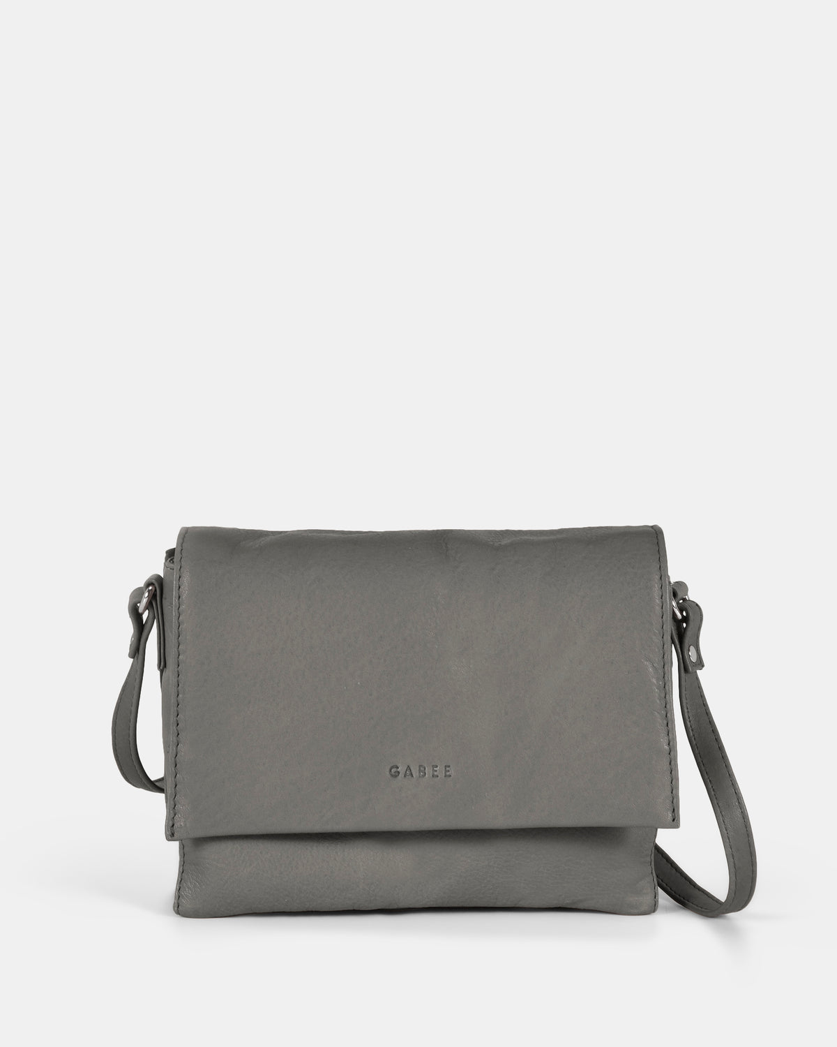 Eloise Leather Crossbody Bag - Denim