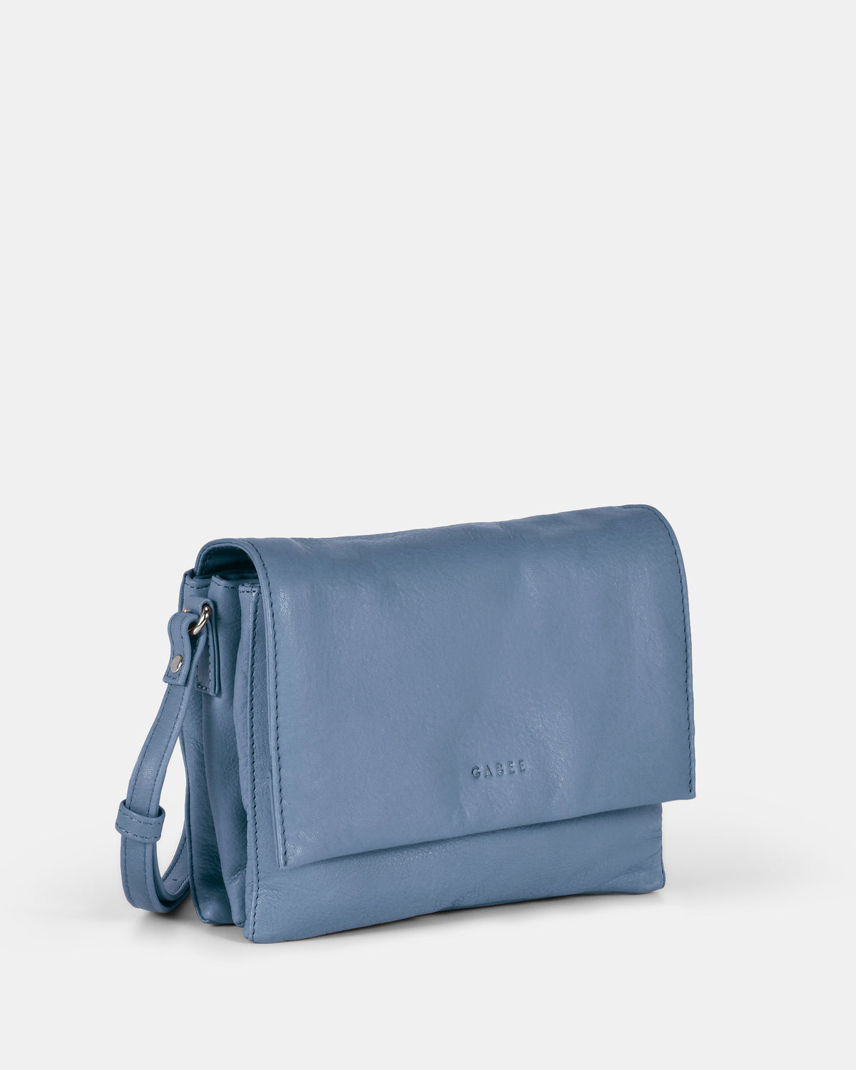 Eloise Leather Crossbody Bag - Powder