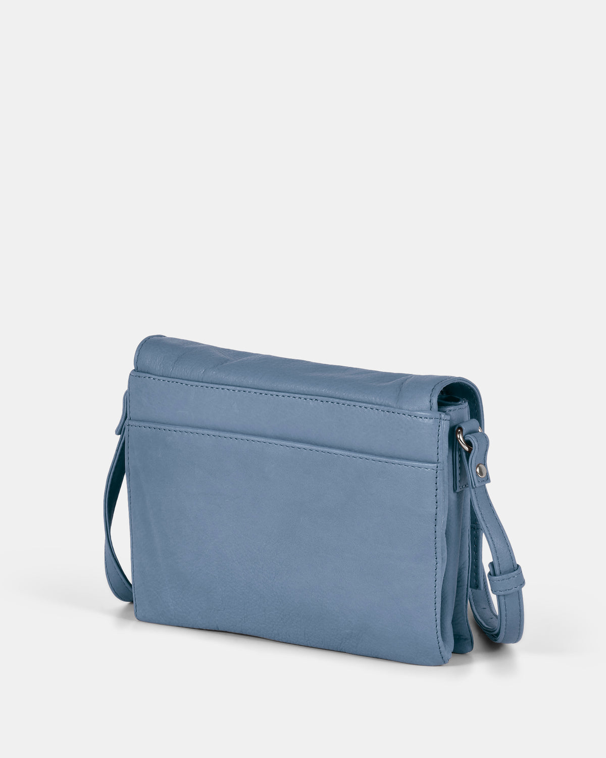 Eloise Leather Crossbody Bag - Powder