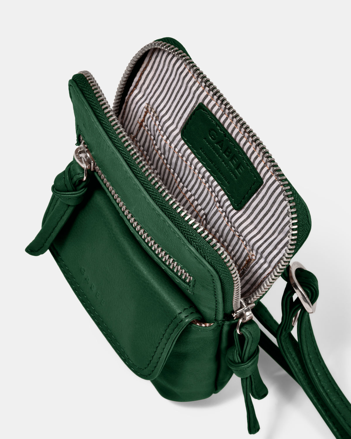 Lauren Leather Mini Crossbody - Forest