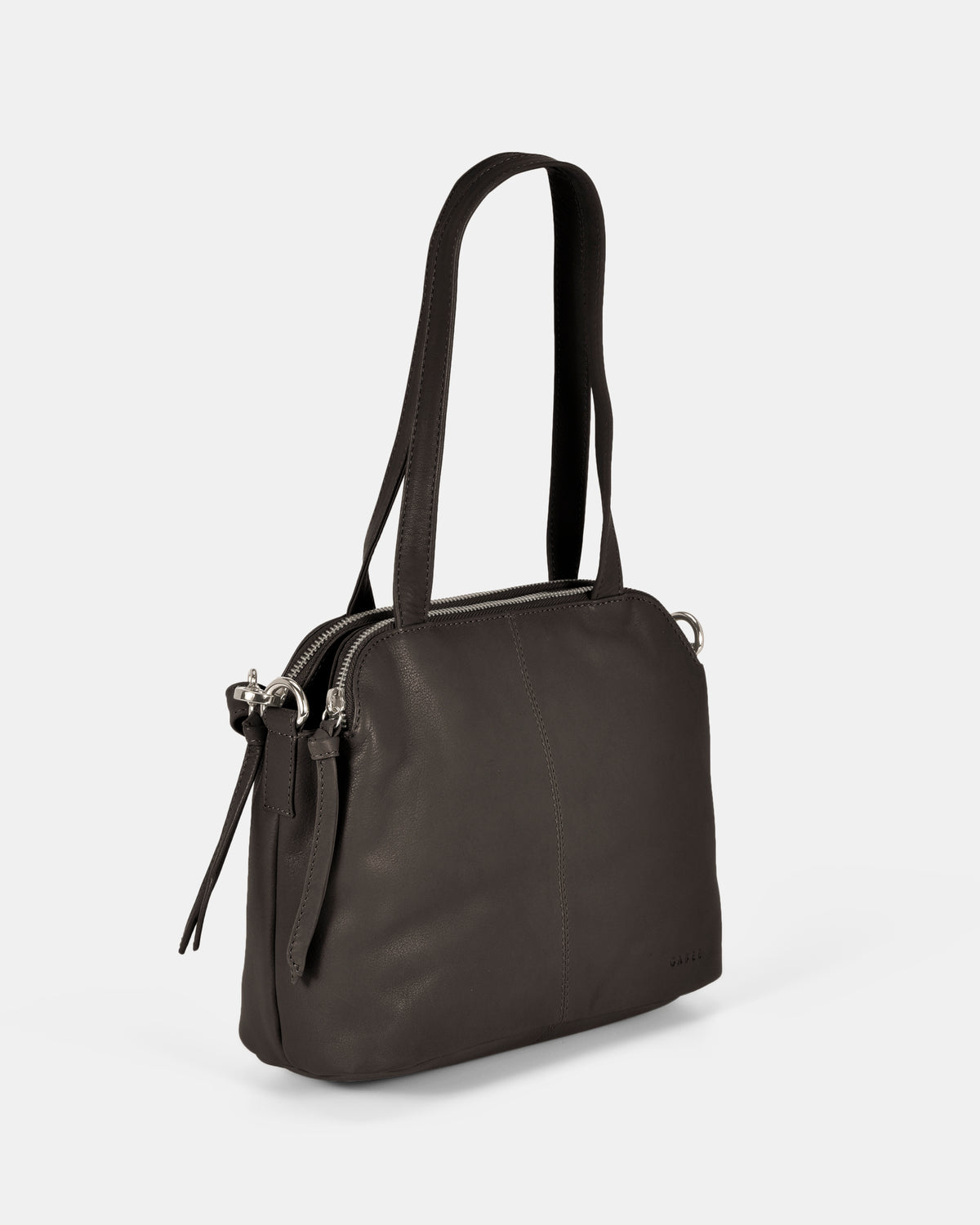Mich Leather Mini Tote - Black