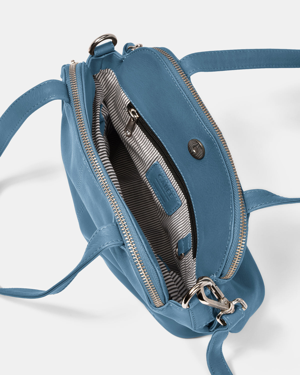 Mich Leather Mini Tote - Powder