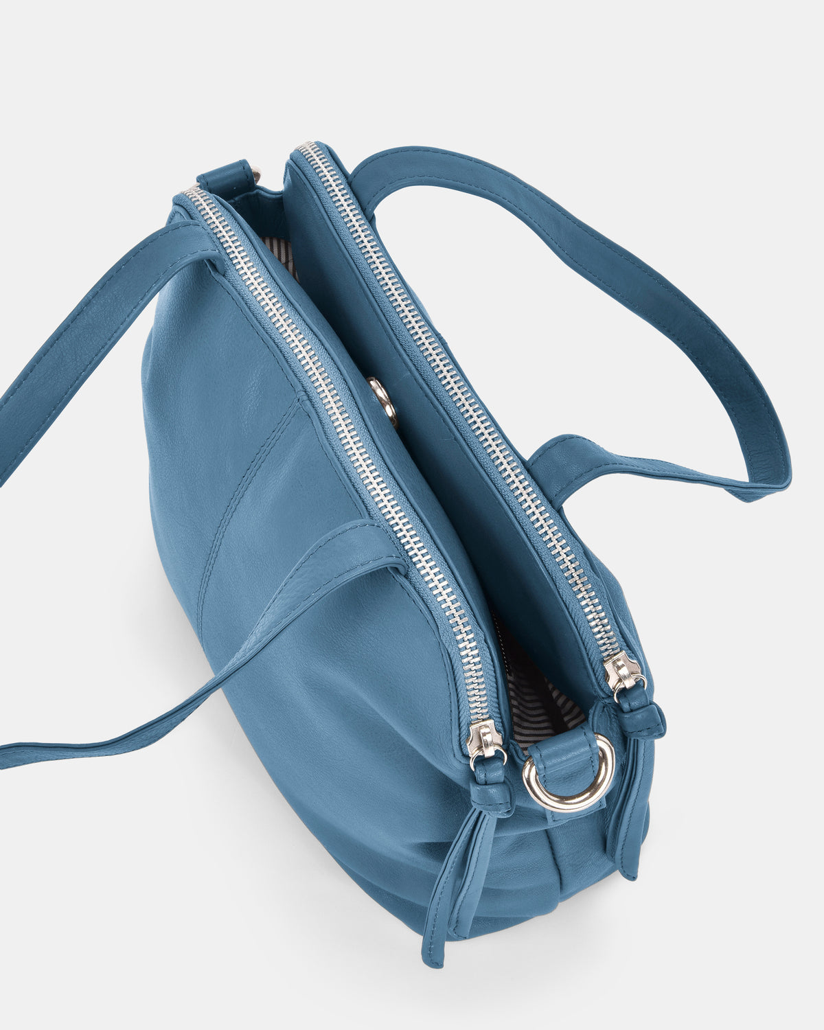 Mich Leather Mini Tote - Powder