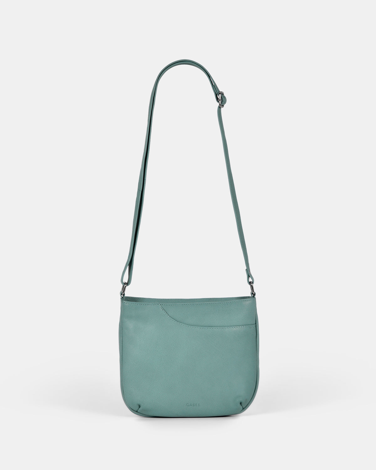 Avery Leather Crossbody Bag - Ocean