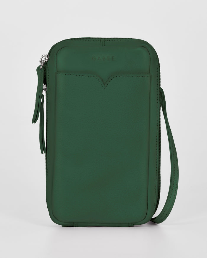 Kyra Leather Compact Carryall Bag