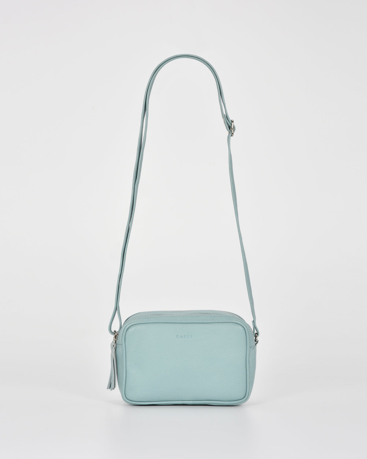 Norah Leather Crossbody Bag - Ocean
