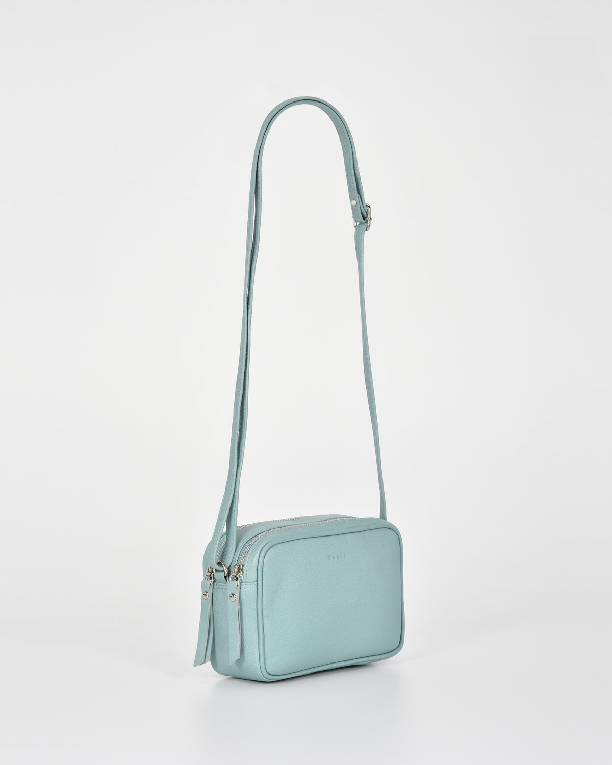 Norah Leather Crossbody Bag - Ocean
