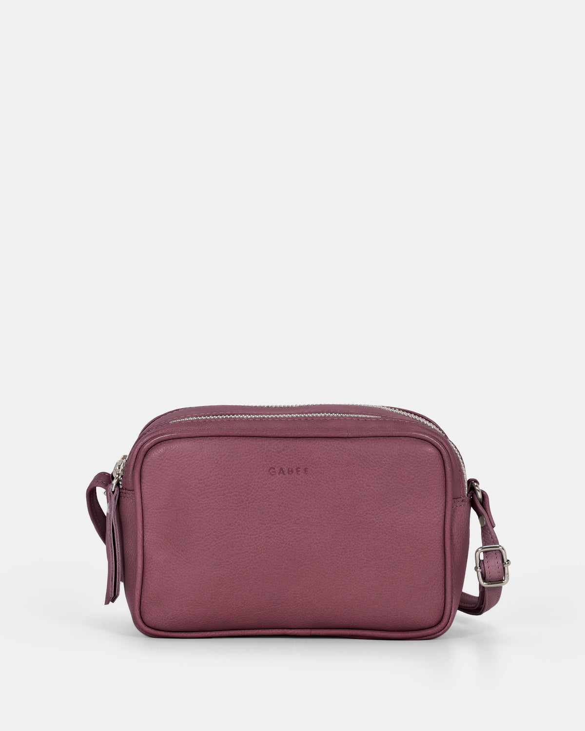 Norah Leather Crossbody Bag - Mulberry