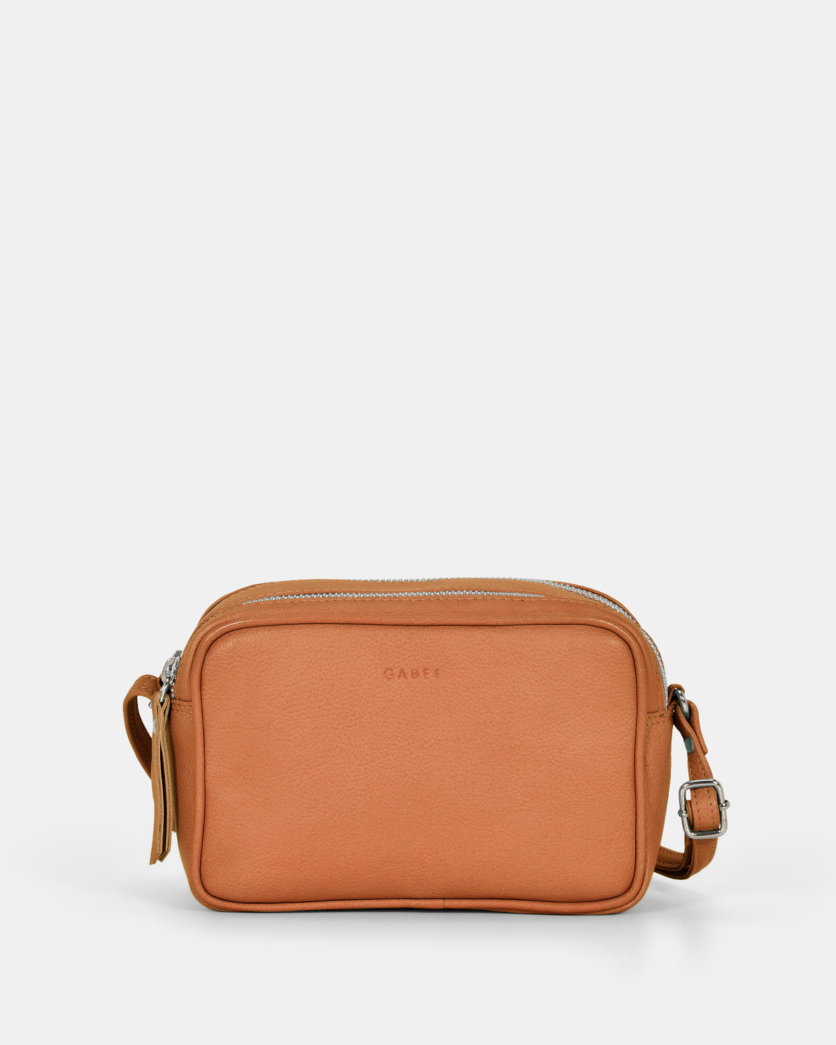 Norah Leather Crossbody Bag - Tan