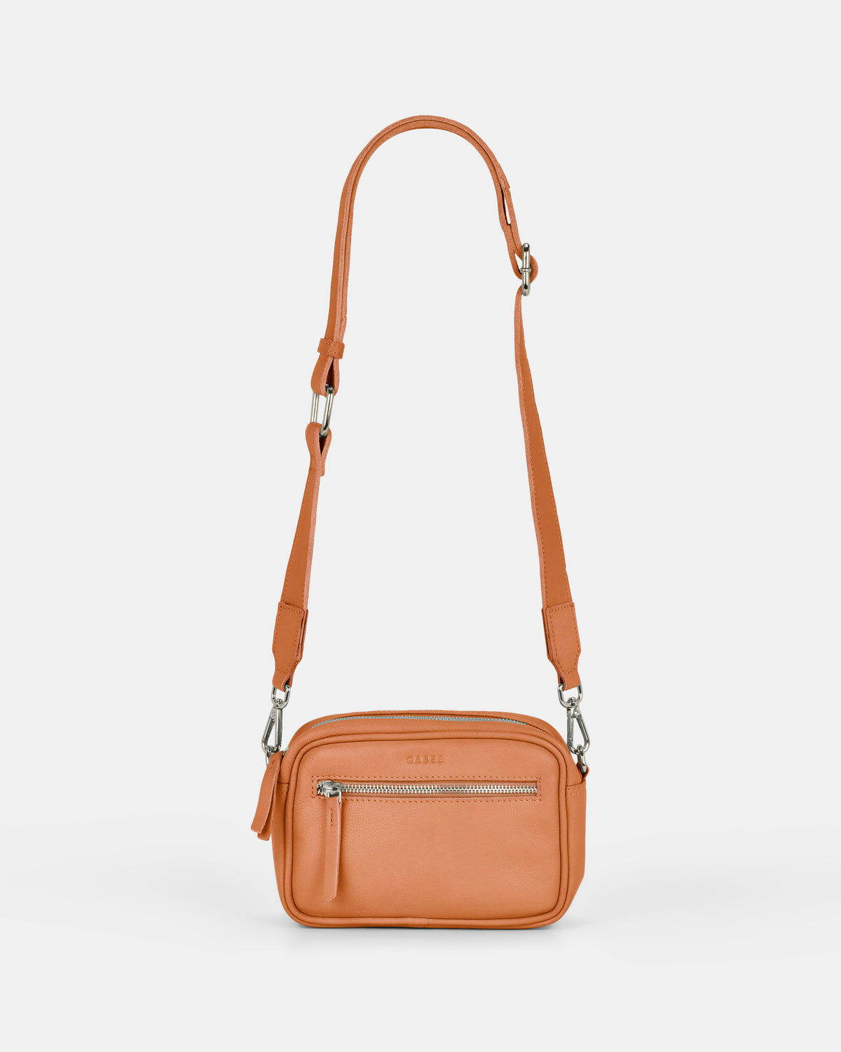 Lara Leather Crossbody Bag - Tan