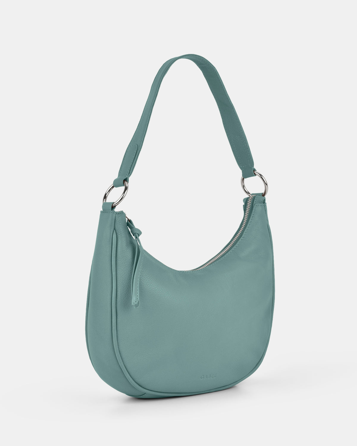 Tessa Leather Shoulder Bag - Ocean