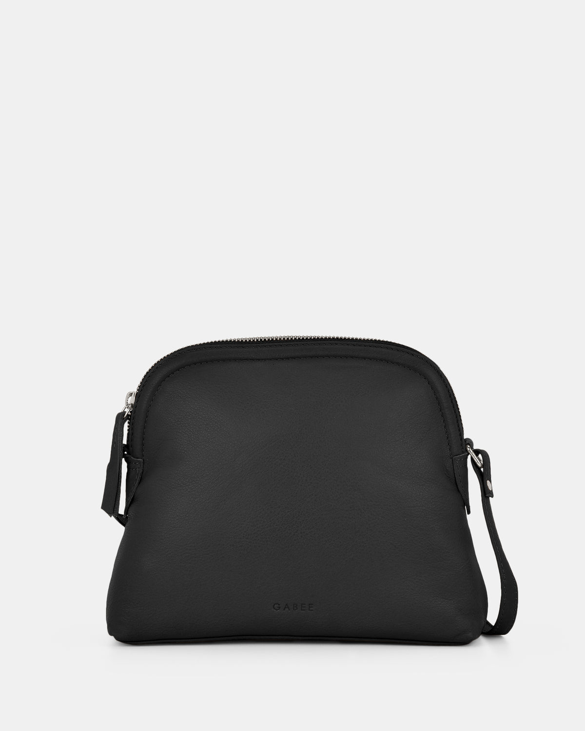 Sabine Leather Crossbody Bag - Black