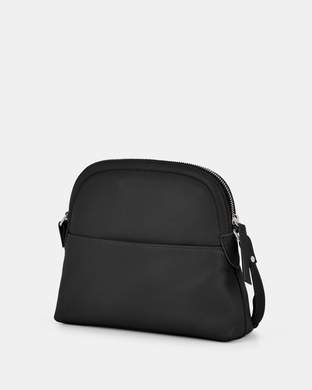 Sabine Leather Crossbody Bag - Black