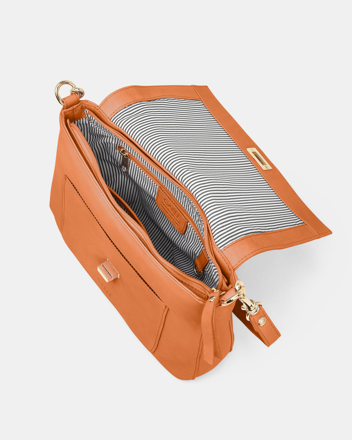 Meranda Soft Leather Crossbody Bag - Tan