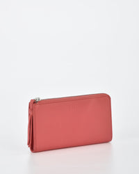 Alina RFID Safe Leather Zip Around Wallet