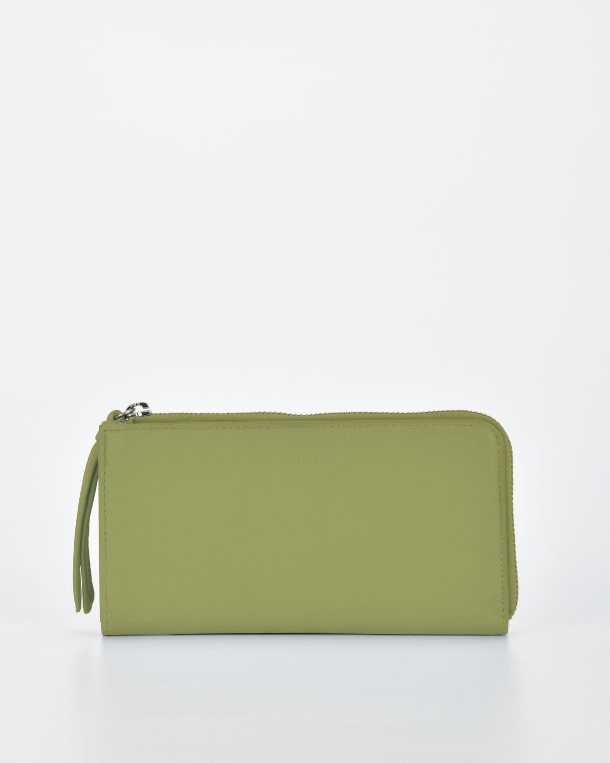 Alina RFID Safe Leather Zip Around Wallet